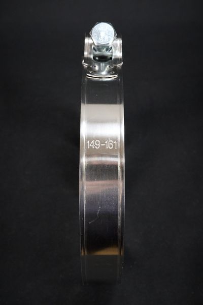 Хомут силовой из нержавеющей стали 149–161 мм, фото 1 из 5