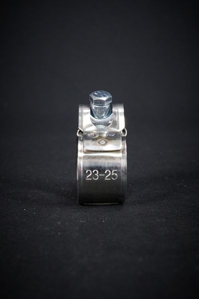 Хомут силовой из нержавеющей стали 23–25 мм, фото 1 из 4